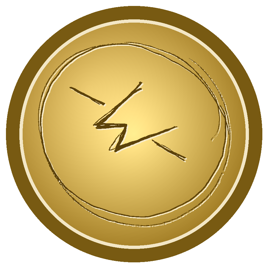 A gold Witcoin